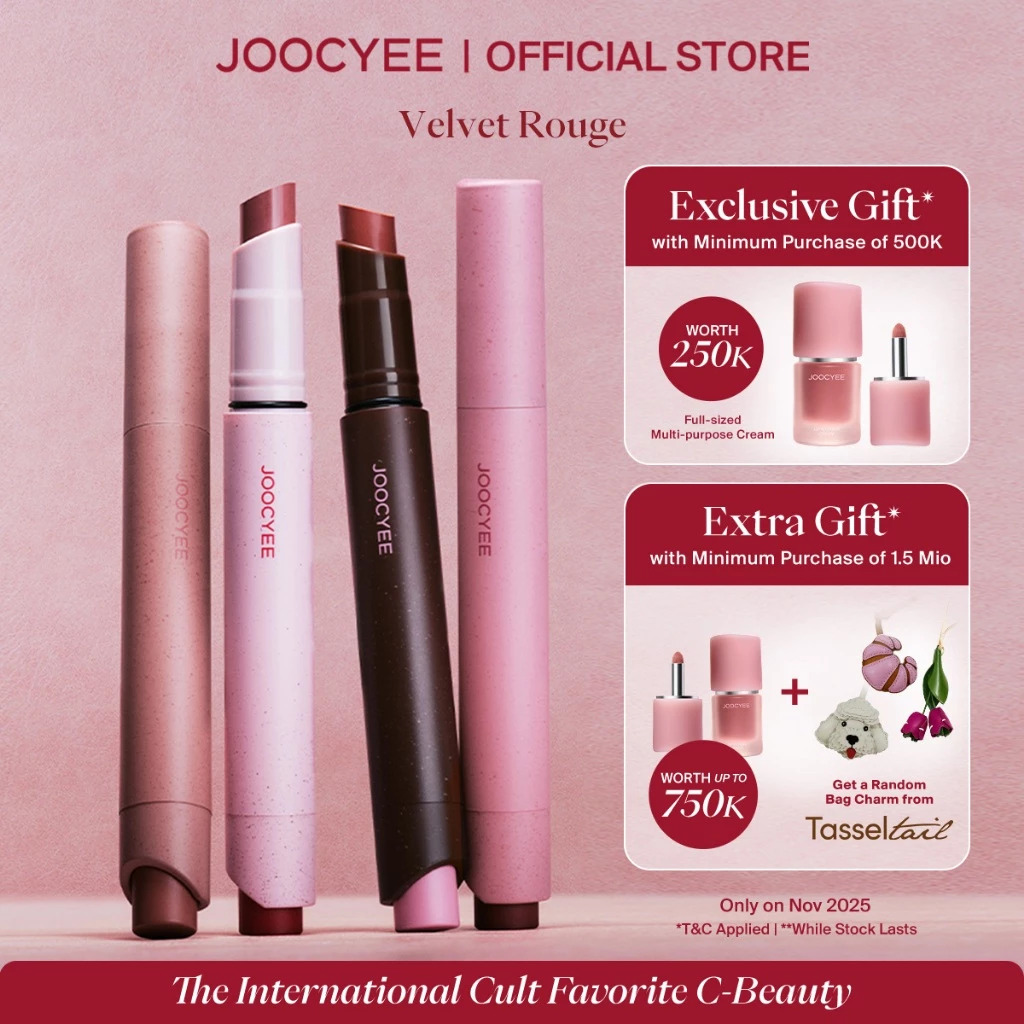 JOOCYEE Lightweight Non-Smudging Velvet Rouge 